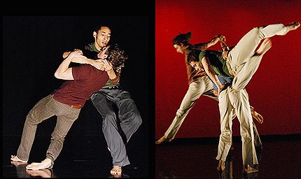 Daniel Clifton and Niall Jones, danceTactics in In the Company of Men 2008