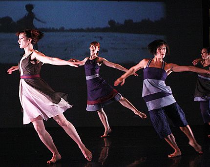 Katy Orthwein, Hope Davis, Natsuki Arai, Anna Hillengas from Dissolving Anchor in Redshift Dance:<BR>Tell Her/To Stay