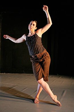 Kate Digby in her solo Clementine. in Soaking Wet
