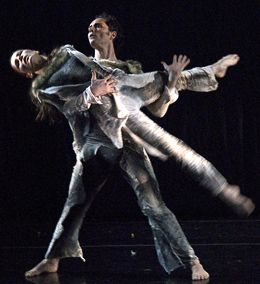 Raphael Boumaila and Dagmar Spain in Ancestors in WeDOGS