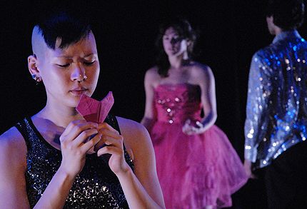 Mei Yamanaka, with Courtney Drasner and Marcos Duran in Green Space: <br>Take Root