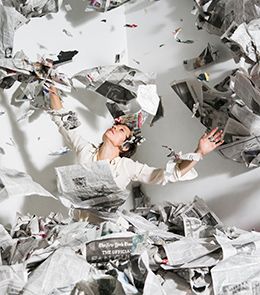 Nicole Wolcott in Nicole Wolcott: Paper Pieces