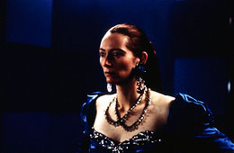 Lynn Hershman-Leeson with Tilda...