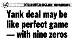 Yank deal may be like perfect game -- with nine zeros